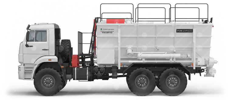 Установка смесительная механическая УСМ-14Р1